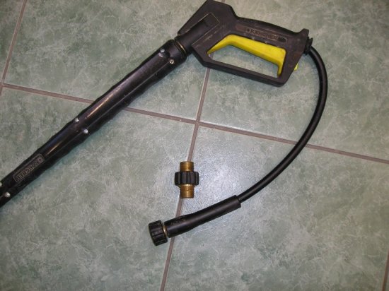 Odsávač jezírkového kalu - flexi h. 3m+10m odp.h, tlak.h. odkalovač