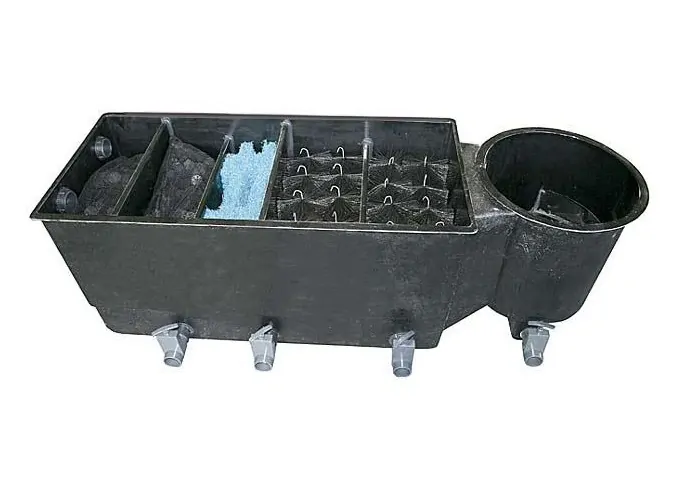 Tripond Eco 2 -  filtr s vortexem 3 komorový pro jezírka 8-25 m3, včetně filtračních médií a šoupat