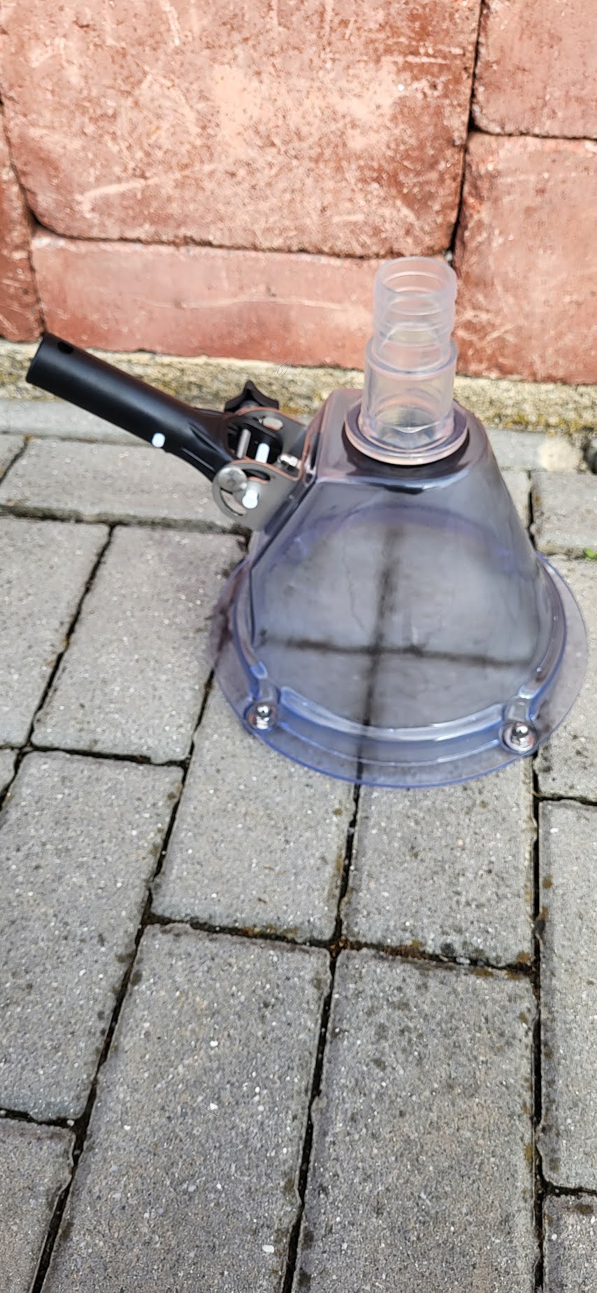 Sací zvon Ø 20 cm / 38 mm PONDOVAC 3,4,5 - na štěrkové zóny, ZESÍLENÉ STĚNY