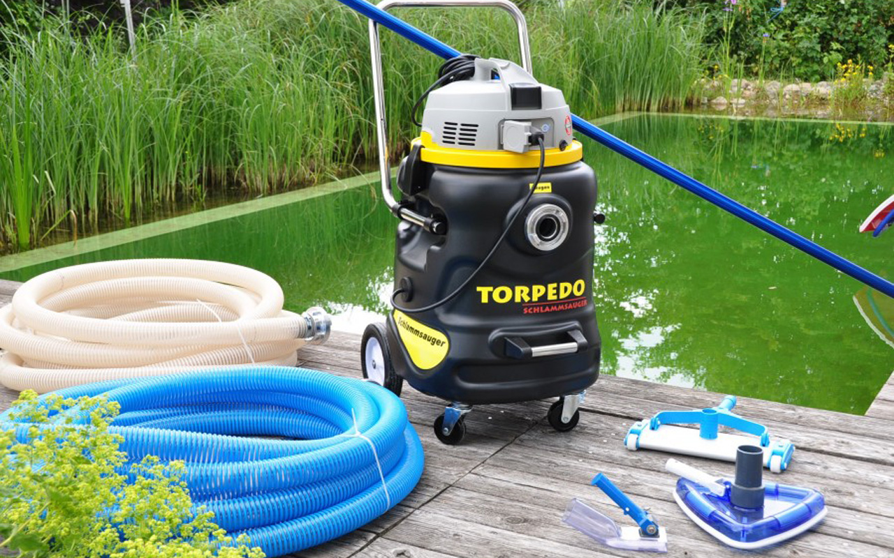 TORPEDO 2900W Jezírkový vysavač, Rössle