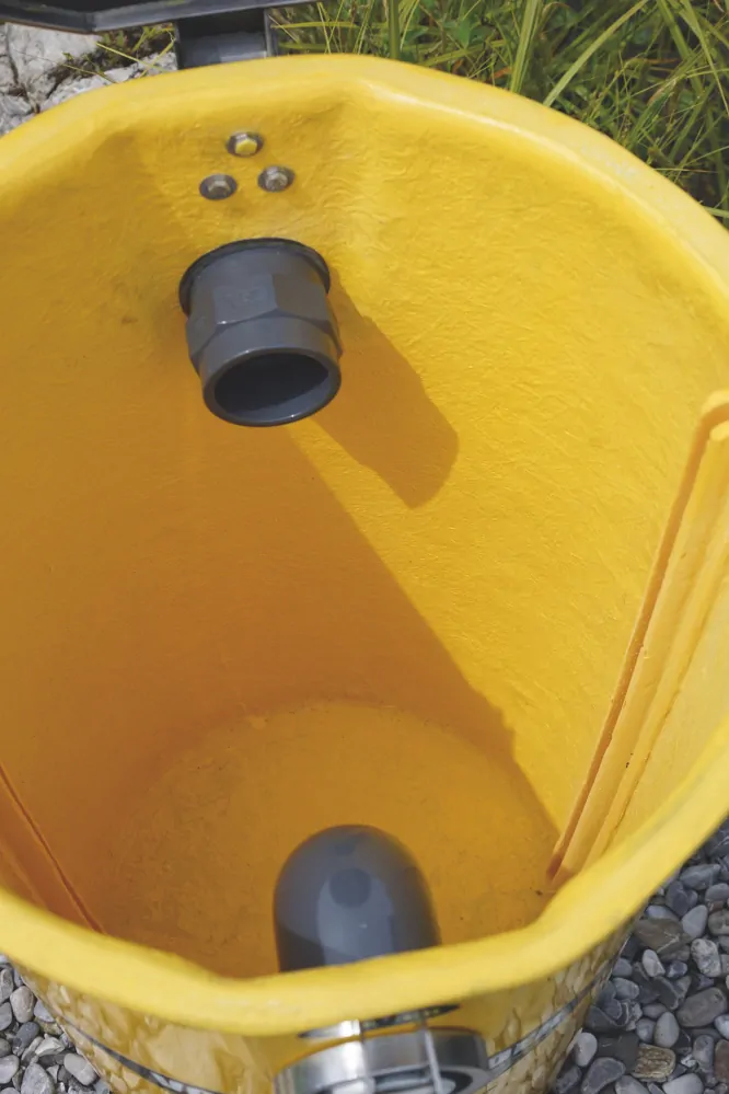 Separátor ULTRA sklolaminátový 90l, pro Rossle vysavače