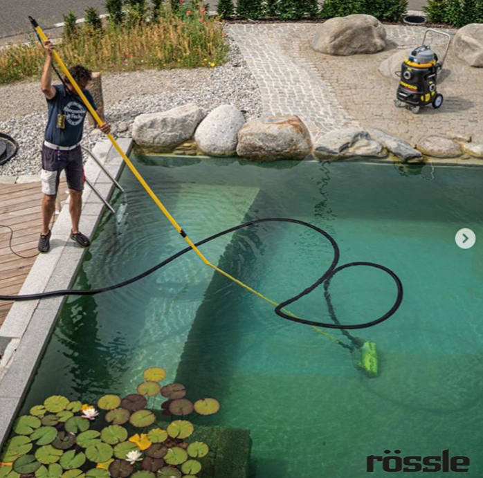 BISAM BURSTE 44 aktivní kartáčový SET s Li-Ion AKU napájením, Rössle