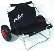 Vozík Eckla Expedition 260 - Skládací vozík pro kanoe, se sedátkem, prům. kol 260mm