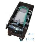 .Jezírkový biofiltr - neobsahuje UV lampu, neobsahuje vzduchovací motor (varianty: pro 10 - 65 m3)