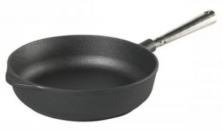 Hluboká Litinová pánev SKEPPSHULT 0250, 25cm -originál švédský výrobek