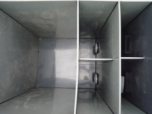 Čerpadlová šachta pro napojení  nasucho  60 x 135 cm (2 vstupy)