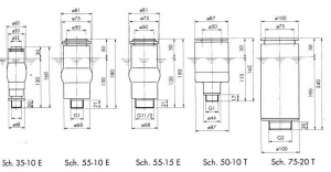 Fontánová tryska Oase 55-15 E