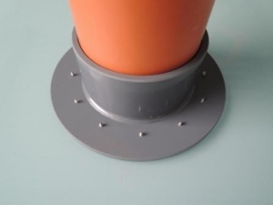 PVC příruba foliová 200 mm