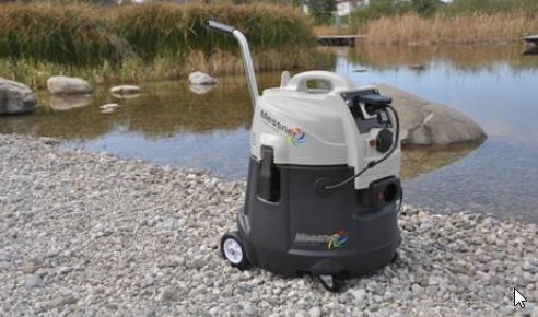 Profesionální jezírkový vysavač Clean&Easy1200 , vysavač kalů a bahna Messner Clean Easy 1200 (dříve vysavač jezírka Fango 2000.)