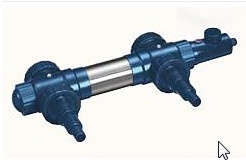 Průtokové topení - FIAP ProfiHeat Active - konstantní teplota jezírka  8°C i v zimě