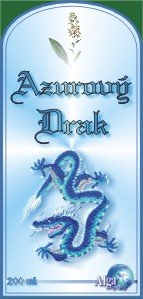 Veselí Draci - elixíry z české Chlorelly, bylin, červeného vína a medu, dle čínské medicíny (zelený, azurový,bílý, červený, zlatý drak) 