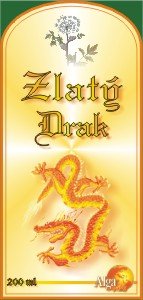Veselí Draci - elixíry z české Chlorelly, bylin, červeného vína a medu, dle čínské medicíny (zelený, azurový,bílý, červený, zlatý drak) 